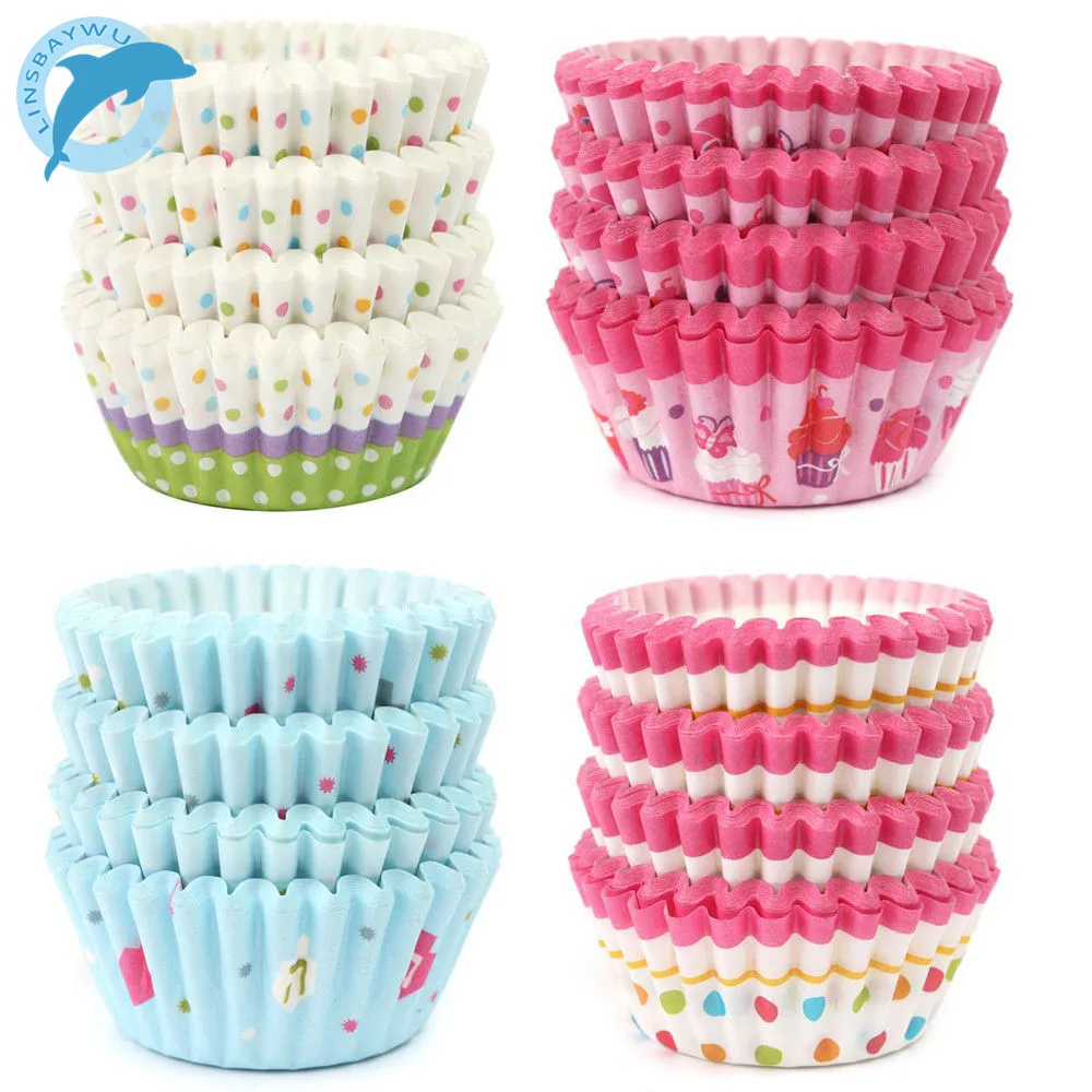 LINSBAYWU 100Pc Soft Round cupcake liner baking cup cupcake paper muffin cases Cake box Cup tray cake mold decorating tools
LINSBAYWU 100Pc Soft Round cupcake liner baking cup cupcake paper muffin cases Cake box Cup tray cake mold decorating tools