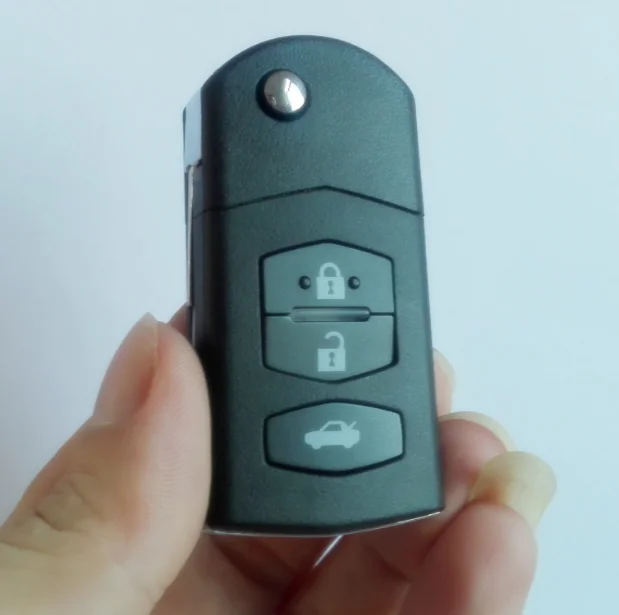 5PCS/LOT 3 BUTTON With LOGO Remote Folding Flip Key Shell Case Fob PAD FOR MAZDA 2 3 5 6 RX8 MX5 Battery CR1620
5PCS/LOT 3 BUTTON With LOGO Remote Folding Flip Key Shell Case Fob PAD FOR MAZDA 2 3 5 6 RX8 MX5 Battery CR1620