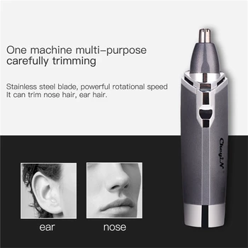CkeyiN Nose Hair Trimmer Electric Nose Trimmer Hair Clipper Shaver Ear Hair Cutter AA Battery Shaving Trimer Cutting Machine 35
CkeyiN Nose Hair Trimmer Electric Nose Trimmer Hair Clipper Shaver Ear Hair Cutter AA Battery Shaving Trimer Cutting Machine 35
