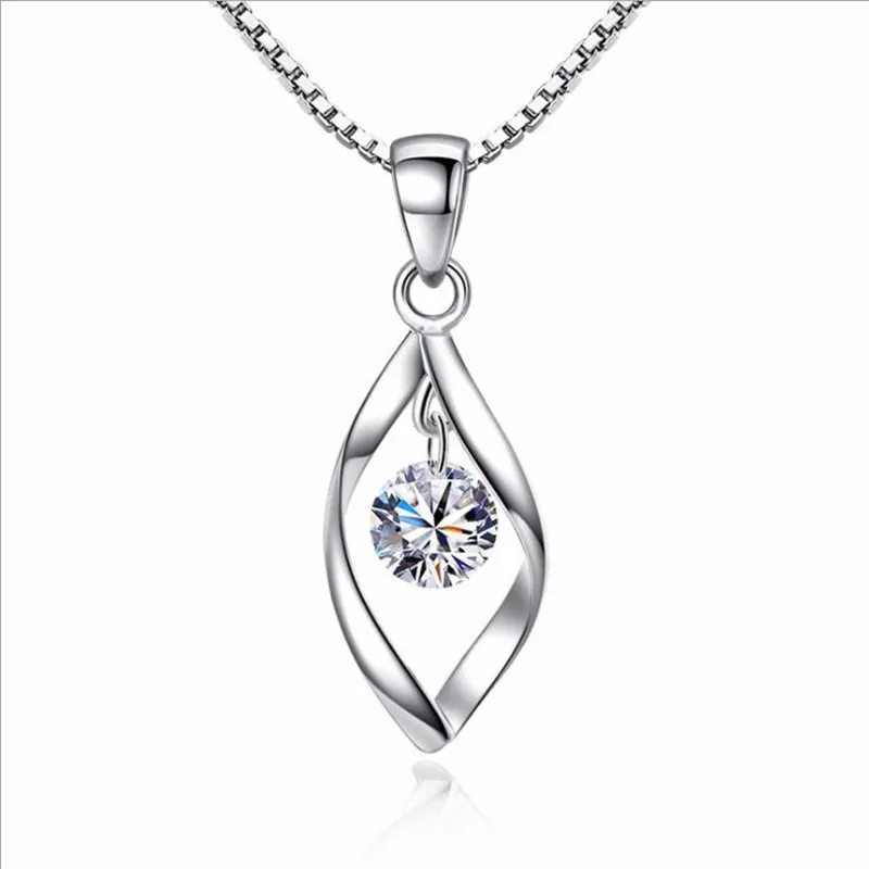 Everoyal Popular Crystal Water Drop Pendant Necklace Female Accessories Fashion Ladies Silver 925 Necklace Female Birthday Gift
Everoyal Popular Crystal Water Drop Pendant Necklace Female Accessories Fashion Ladies Silver 925 Necklace Female Birthday Gift
