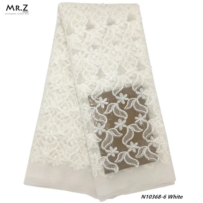 Mr.Z French Nigerian Lace Fabrics High Quality Tulle African Laces Fabric White Lace Embroidered Mesh Fabric For Party Dress
Mr.Z French Nigerian Lace Fabrics High Quality Tulle African Laces Fabric White Lace Embroidered Mesh Fabric For Party Dress