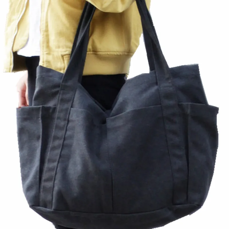 New art canvas leisure Sen cloth bag simple fashion large women pocket zipper shoulder bag girls life package hand bags
New art canvas leisure Sen cloth bag simple fashion large women pocket zipper shoulder bag girls life package hand bags