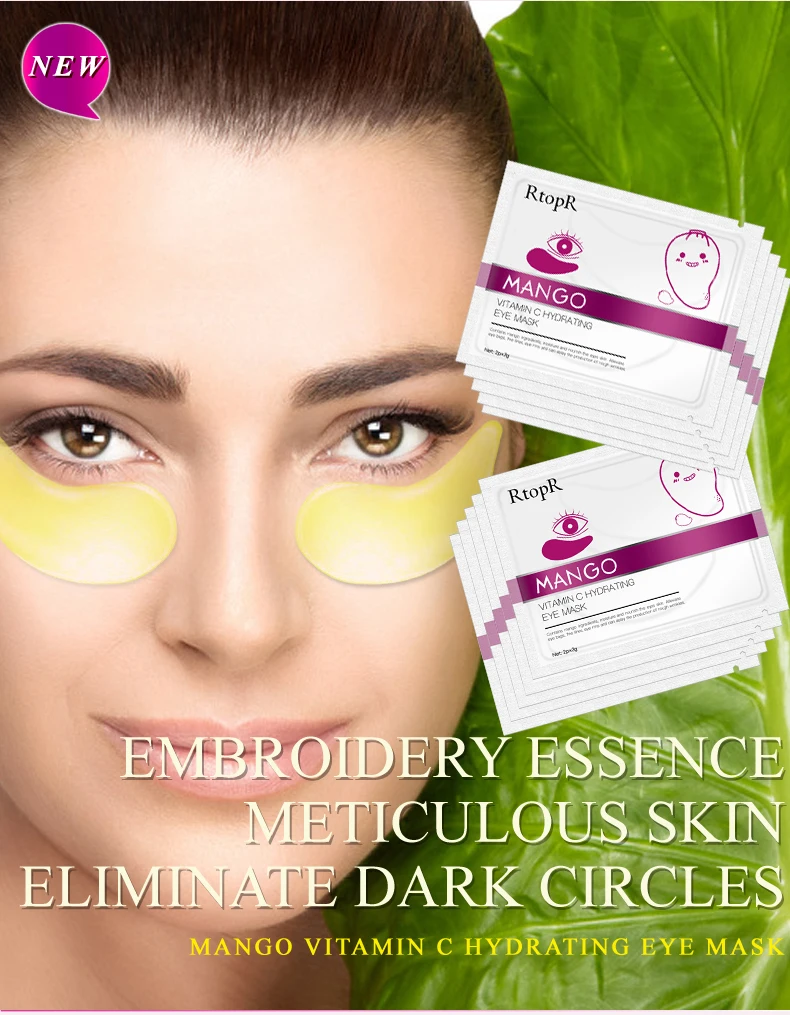 RtopR Mango Vitamin C Hydrating Anti-Aging Eye Mask Skin Serum Gold Eye Patches Care Remove Wrinkle Dark Circle Puffiness
RtopR Mango Vitamin C Hydrating Anti-Aging Eye Mask Skin Serum Gold Eye Patches Care Remove Wrinkle Dark Circle Puffiness