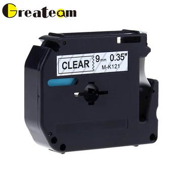 Greateam 1pcs MK121 Compatible Brother M Tape M121 MK 121 M-K121 Black on Clear label Tape for PT-80 PT-100 Label Makers 9mm
Greateam 1pcs MK121 Compatible Brother M Tape M121 MK 121 M-K121 Black on Clear label Tape for PT-80 PT-100 Label Makers 9mm