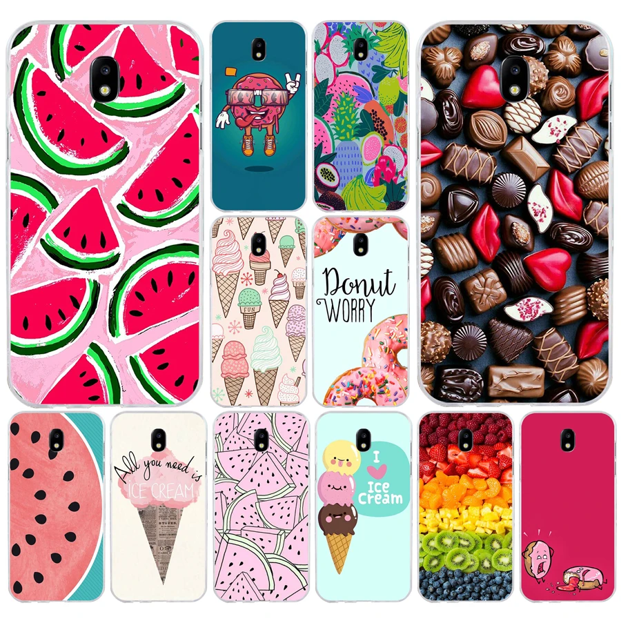 59SD Food Donuts Chocolate Ice Cream Soft Silicone Tpu Cover phone Case for Samsung j3 j5 j7 2015 2016 17 j2 prime j6 Plus 2018
59SD Food Donuts Chocolate Ice Cream Soft Silicone Tpu Cover phone Case for Samsung j3 j5 j7 2015 2016 17 j2 prime j6 Plus 2018