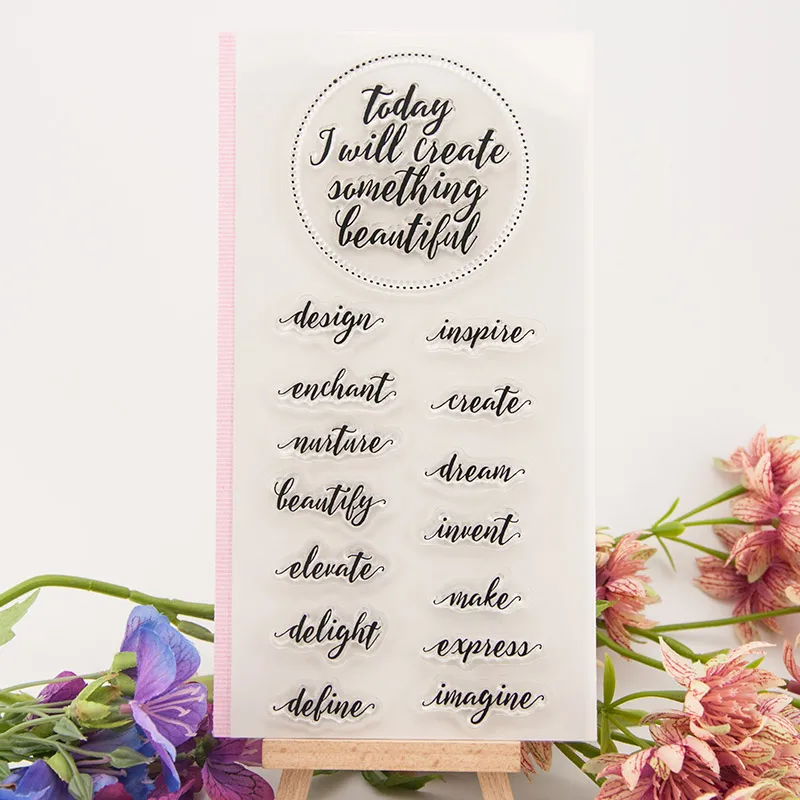 Beautiful Common Words Transparent Clear Silicone Stamp for Seal DIY Scrapbooking Photo Album Decorative Clear Stamp Sheets
Beautiful Common Words Transparent Clear Silicone Stamp for Seal DIY Scrapbooking Photo Album Decorative Clear Stamp Sheets