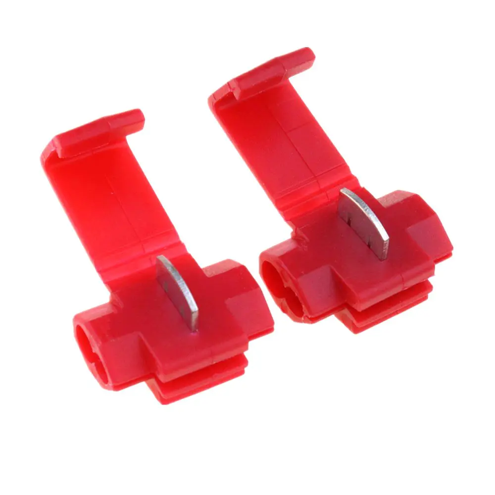 connector New 10pcs 20pcs Red Scotch Lock Quick Splice 16-22awg Wire Connectors Terminals Crimp Electrical Excellent Quality
connector New 10pcs 20pcs Red Scotch Lock Quick Splice 16-22awg Wire Connectors Terminals Crimp Electrical Excellent Quality