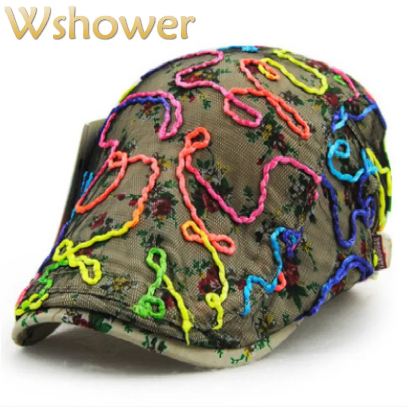 JAMONT 4 colors Floral Lace Women Berets Cap Duckbill Flat Bone Gorras Female Flower Sun Visor Cap Fashion Lady Peaked Hat
JAMONT 4 colors Floral Lace Women Berets Cap Duckbill Flat Bone Gorras Female Flower Sun Visor Cap Fashion Lady Peaked Hat