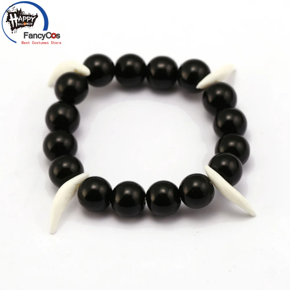 Inuyasha Sesshoumaru Wolf tooth bracelet necklace Metal necklace Movie Keyring Jewelry