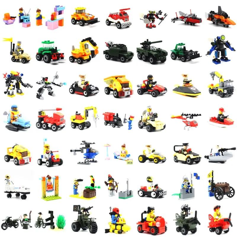 Dubbi 20pcs/lot building block mini cars sent random Toys Educational Anime Compatible With KNOWN BRAND for figures
Dubbi 20pcs/lot building block mini cars sent random Toys Educational Anime Compatible With KNOWN BRAND for figures