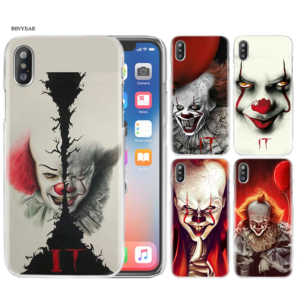 Pennywise The Clown Horror Phone Case Cover Clear Hard PC Plastic for iPhone XS Max XR 7 8 6 6s Plus X 5 5s SE 5C 4 4S Coque
Pennywise The Clown Horror Phone Case Cover Clear Hard PC Plastic for iPhone XS Max XR 7 8 6 6s Plus X 5 5s SE 5C 4 4S Coque