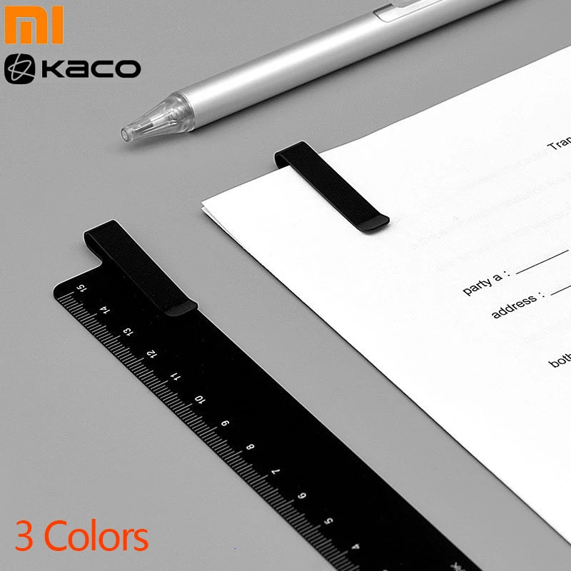 Xiaomi Mijia Kaco Bookmark Ruler Metal Ruler Painting Cartography Ruler Student Learning School Office Stationery Supplies
Xiaomi Mijia Kaco Bookmark Ruler Metal Ruler Painting Cartography Ruler Student Learning School Office Stationery Supplies