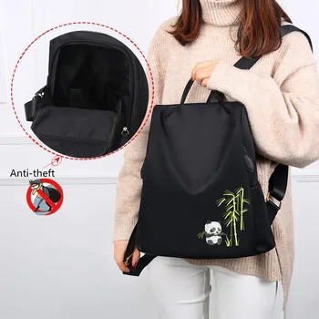 Anti-theft Backpacks Oxford Cloth Nylon Waterproof Backpacks for Women / Student Fashion School Bag Back Pack Lady Shopping Bags
Anti-theft Backpacks Oxford Cloth Nylon Waterproof Backpacks for Women / Student Fashion School Bag Back Pack Lady Shopping Bags