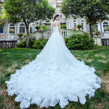 Spring Summer Boho Wedding DressesWith Long Train Court Sweetheart Backless Vestidos De Novia Casamento Bridal Dresses 2019
Spring Summer Boho Wedding DressesWith Long Train Court Sweetheart Backless Vestidos De Novia Casamento Bridal Dresses 2019