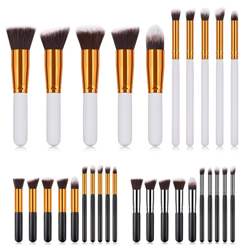 10 Pcs Makeup Brushes Set For Women Foundation Blending Powder Eyeshadow Lip Brushes Brochas Maquillaje Make Up Cosmetics Tools
10 Pcs Makeup Brushes Set For Women Foundation Blending Powder Eyeshadow Lip Brushes Brochas Maquillaje Make Up Cosmetics Tools