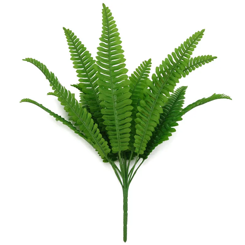 18 Head Simulation Bonsai Fern Grass Big Persian Green Leaves Artificial Plastic Branch Plants Fake Leaf Home Garden Decoration
18 Head Simulation Bonsai Fern Grass Big Persian Green Leaves Artificial Plastic Branch Plants Fake Leaf Home Garden Decoration