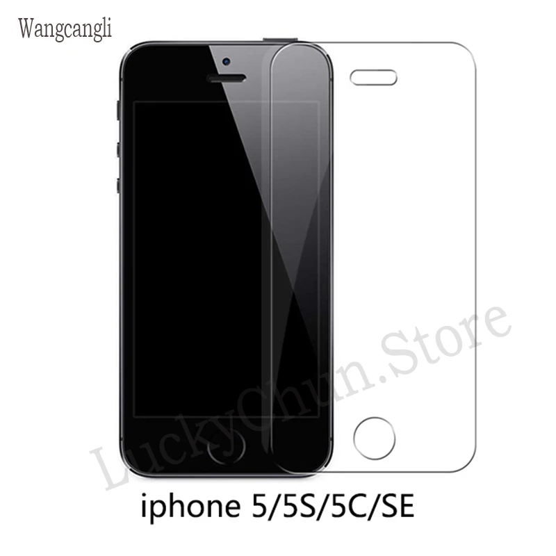 Защитное стекло Wangcangli 2.5D закаленное для iPhone se/7/x/5/SE/6/7/8/x/XR/Xs max/6/6s/7/8/x/XR|Защитные