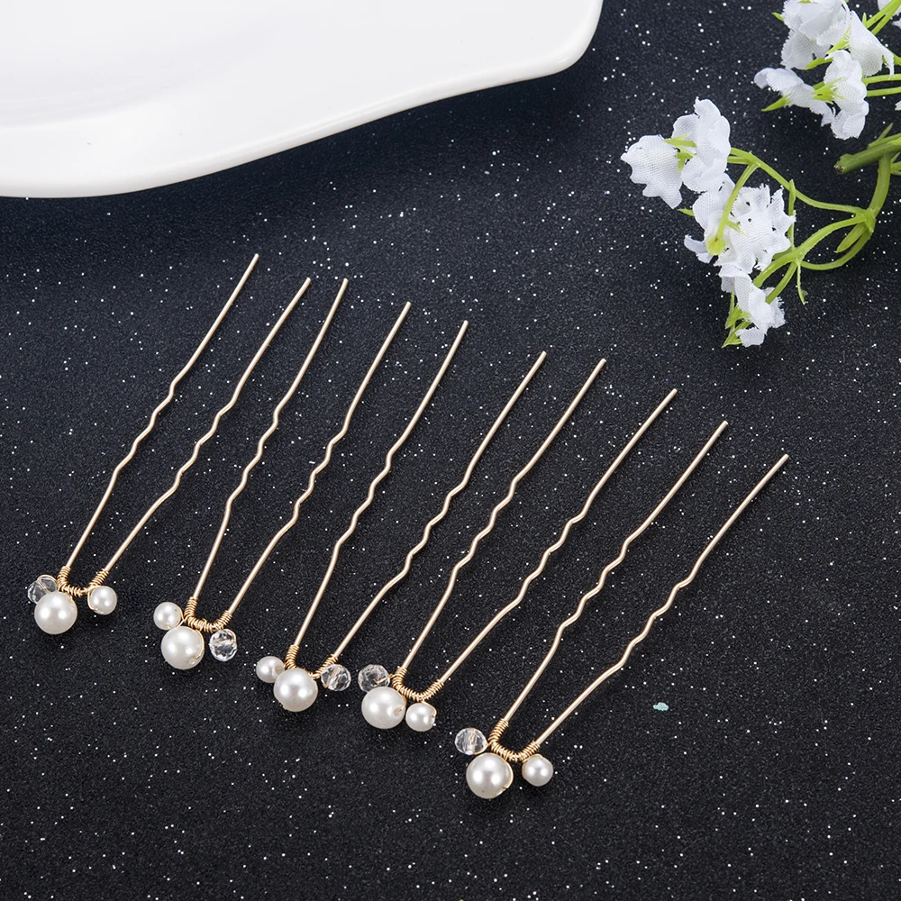1/5 Pcs White Bridal Wedding Accessories Pearls Crystals Hair Clips Pins Bride prendedor de cabello Hair Clip Jewelry
1/5 Pcs White Bridal Wedding Accessories Pearls Crystals Hair Clips Pins Bride prendedor de cabello Hair Clip Jewelry