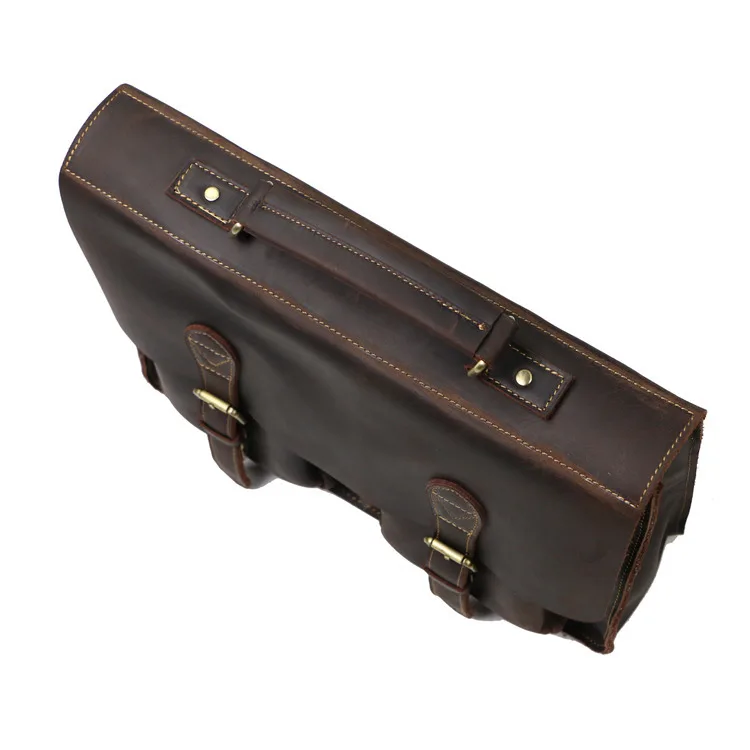 crazy horse leather briefcase (8)