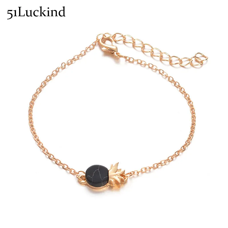 Fancy Black White Marble Link Chain Bracelet Cute Pineapple Design Simple Women Braclet For Women Girls Wristband Jewelry
Fancy Black White Marble Link Chain Bracelet Cute Pineapple Design Simple Women Braclet For Women Girls Wristband Jewelry