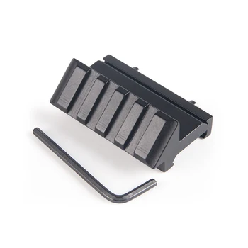 Aluminum Heavy Duty Scope Mount 45 Degree Angle Offset Holder to 20mm Picatinny Weaver Rail Gun Laser/Flashlight Base Adapter 
Aluminum Heavy Duty Scope Mount 45 Degree Angle Offset Holder to 20mm Picatinny Weaver Rail Gun Laser/Flashlight Base Adapter