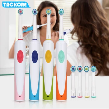 Colourful Deep Clean New Rotating Toothbrush Rechargeable Rotation-oscillation ToothBrush 4 DuPont brush heads
Colourful Deep Clean New Rotating Toothbrush Rechargeable Rotation-oscillation ToothBrush 4 DuPont brush heads