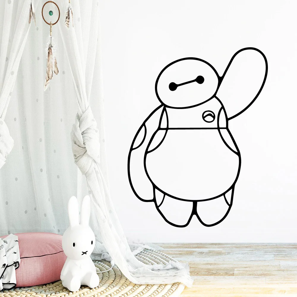 Retro cartoon Baymax Self Adhesive Art Wallpaper For Kids Rooms Diy Home Decoration Mural Poster Bedroom Wall Stickers naklejki
Retro cartoon Baymax Self Adhesive Art Wallpaper For Kids Rooms Diy Home Decoration Mural Poster Bedroom Wall Stickers naklejki