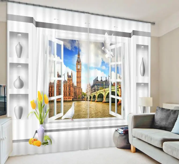 3D stereo on your home curtains can build Big Ben slightly on the banks of the River Thames in London!
3D stereo on your home curtains can build Big Ben slightly on the banks of the River Thames in London!
