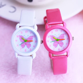 2019 children girls small cute beauty butterfly leather quartz watches kids Children's day gifts students colorful case watches
2019 children girls small cute beauty butterfly leather quartz watches kids Children's day gifts students colorful case watches