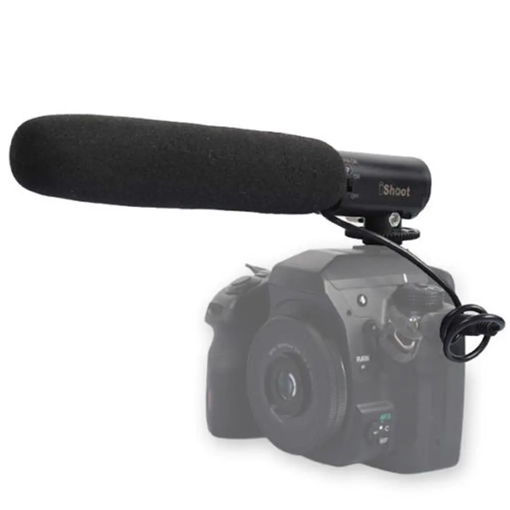 Image DC DV Shotgun Microphone MIC for Canon EOS 5Ds 7D 6D 70D 60D 100D 5D Mark III II