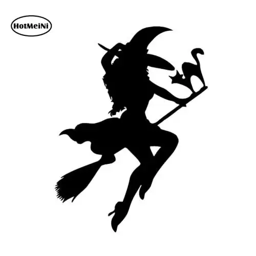 HotMeiNi Halloween Witch Flying On Broom Vinyl Decal Car Sticker For Window Bumper Laptop Black/Silver Accessories 10.3*14cm
HotMeiNi Halloween Witch Flying On Broom Vinyl Decal Car Sticker For Window Bumper Laptop Black/Silver Accessories 10.3*14cm