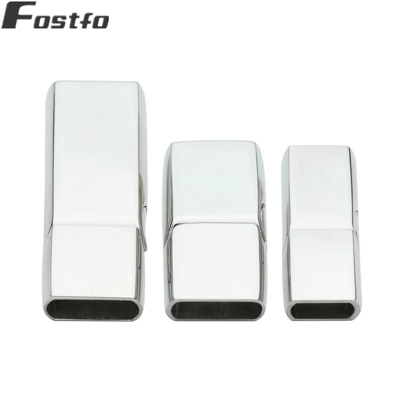 1pcs 8*5mm/11*6mm/11.5*6mm Hole Stainless Steel Silver Color Magnetic Clasps Jewelry Findings Fit Flat Leather Cord Men Bracelet
1pcs 8*5mm/11*6mm/11.5*6mm Hole Stainless Steel Silver Color Magnetic Clasps Jewelry Findings Fit Flat Leather Cord Men Bracelet