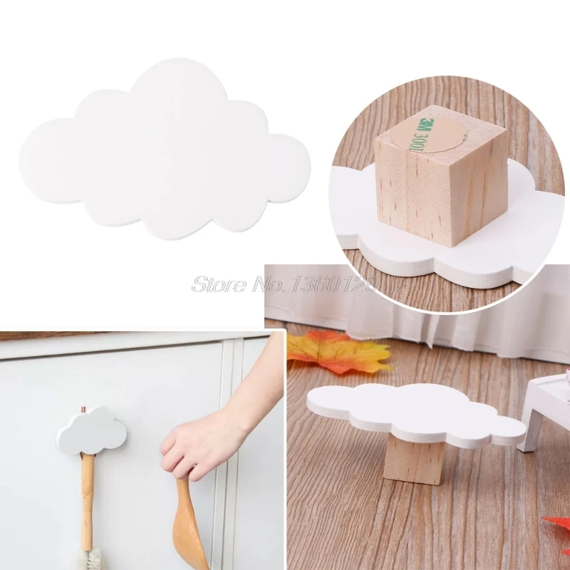 Cute Cloud Hooks Wooden Clothes Hanger Wall Decor Children Bedroom Pendant Nov18 Wholesale&DropShip
Cute Cloud Hooks Wooden Clothes Hanger Wall Decor Children Bedroom Pendant Nov18 Wholesale&DropShip