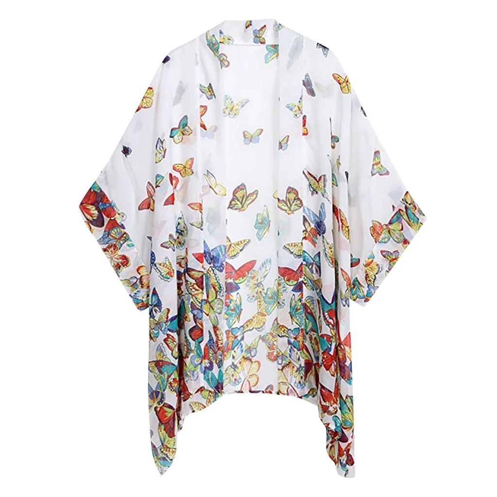 FREE OSTRICH Women Shirts Butterfly Print V-neck Cardigan Loose White Fashion Trend Elegant Noble Vogue Summer Blouse Shirts
FREE OSTRICH Women Shirts Butterfly Print V-neck Cardigan Loose White Fashion Trend Elegant Noble Vogue Summer Blouse Shirts