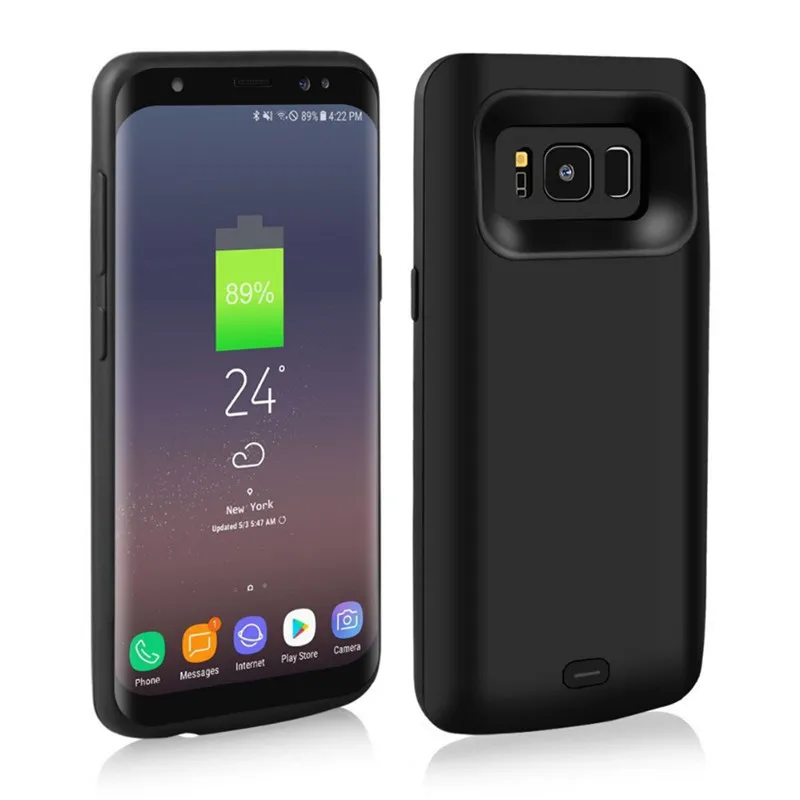 4 Colors Battery Case Rechargeable Powerbank For Samsung s8 Backup External Battery Charger For Samsung galaxy S8 Shell Cover
4 Colors Battery Case Rechargeable Powerbank For Samsung s8 Backup External Battery Charger For Samsung galaxy S8 Shell Cover