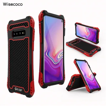 Shockproof Waterproof Armor for Samsung Galaxy S10 S10plus Luxury Metal Frame Silicone Bumper Hybrid 360 Full Protection Cover
Shockproof Waterproof Armor for Samsung Galaxy S10 S10plus Luxury Metal Frame Silicone Bumper Hybrid 360 Full Protection Cover