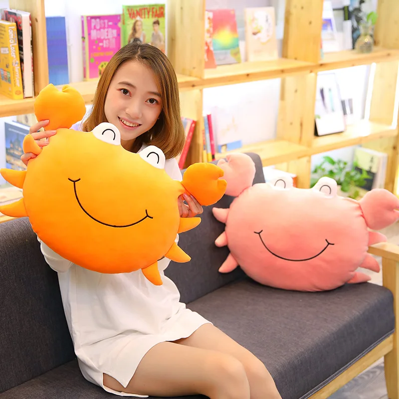 Huggable Cute Simulation Crab Animals Stuffed Plush Toys Pillow Cushion Decoration Birthday Christmas Gifts for Children Kids
Huggable Cute Simulation Crab Animals Stuffed Plush Toys Pillow Cushion Decoration Birthday Christmas Gifts for Children Kids