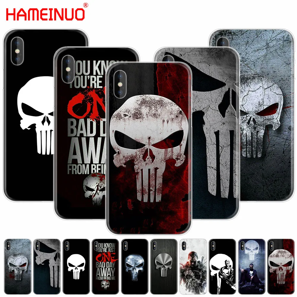 HAMEINUO The Punisher cell phone Cover case for iphone X 8 7 6 4 4s 5 5s SE 5c 6s plus
HAMEINUO The Punisher cell phone Cover case for iphone X 8 7 6 4 4s 5 5s SE 5c 6s plus