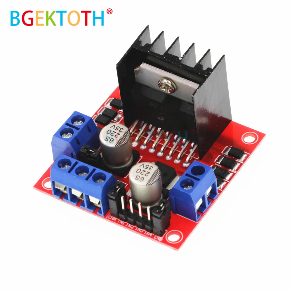 L298N driver board module L298 stepper motor smart car robot breadboard peltier High Power
L298N driver board module L298 stepper motor smart car robot breadboard peltier High Power