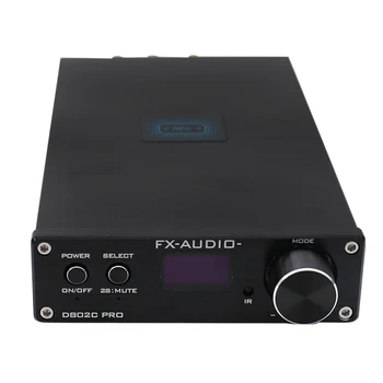 FX Audio D802C PRO Pure Digital Amplifier Wireless Bluetooth USB/AUX/Optical/Coaxial Support APTX NFC Digital Amplifier
FX Audio D802C PRO Pure Digital Amplifier Wireless Bluetooth USB/AUX/Optical/Coaxial Support APTX NFC Digital Amplifier