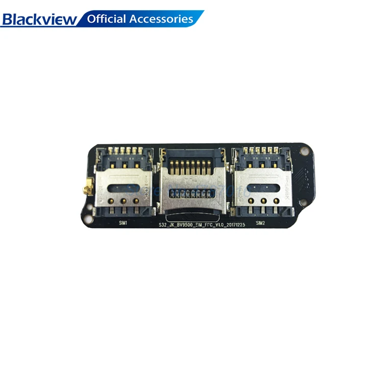 Blackview Original Sim Card Slot Board for BV9500 Dual Card Holder Tary for BV9500PRO
Blackview Original Sim Card Slot Board for BV9500 Dual Card Holder Tary for BV9500PRO