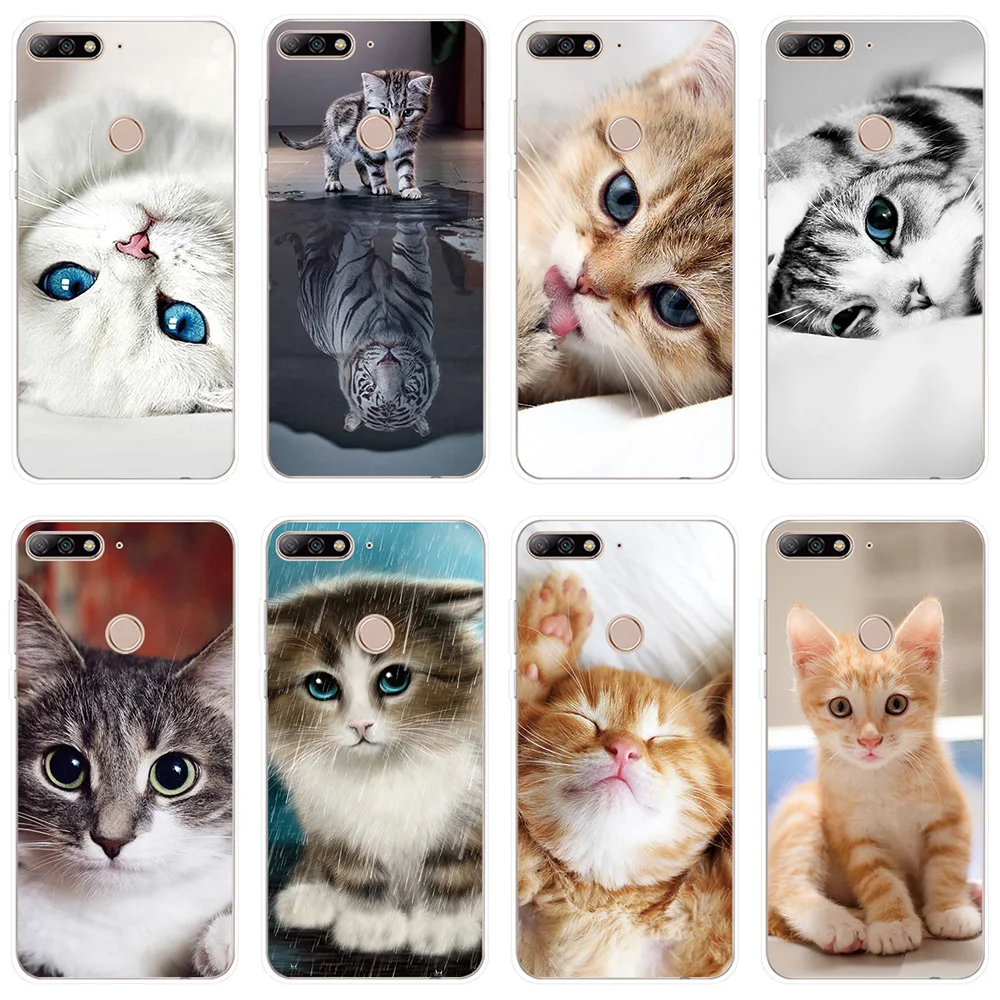 Phone Case For Huawei Y3 Y5 Y6 2017 Y7 Prime Y9 2018 2019 Cover Cute Pet Cat Patterned Silicone For Huawei Y5 Y6 II Y7 Pro Case
Phone Case For Huawei Y3 Y5 Y6 2017 Y7 Prime Y9 2018 2019 Cover Cute Pet Cat Patterned Silicone For Huawei Y5 Y6 II Y7 Pro Case