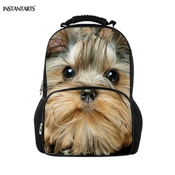 INSTANTARTS Funny Dog Yorkshire Terrier Print Youth Backpacks Casual Large Campus Shoulder Bags Boy Girl Student Travel Rucksack
INSTANTARTS Funny Dog Yorkshire Terrier Print Youth Backpacks Casual Large Campus Shoulder Bags Boy Girl Student Travel Rucksack