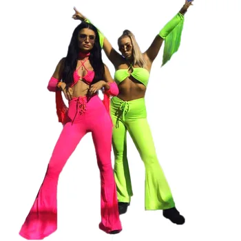 BKLD Sexy Women Summer Set 2019 Bodycon Party Flare Pants+Crop Tops With Tassel Sleeve Neon Two Piece Set Club Wear Outfit S-2XL
BKLD Sexy Women Summer Set 2019 Bodycon Party Flare Pants+Crop Tops With Tassel Sleeve Neon Two Piece Set Club Wear Outfit S-2XL