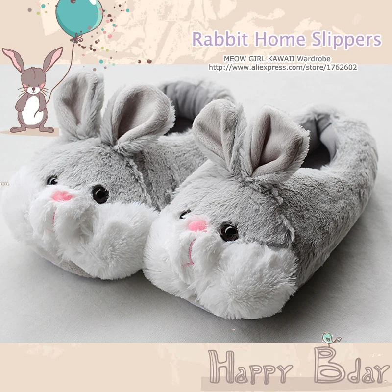 Super Cute Anime Is The Order A Rabbit Women's 3D Grey Rabbit Bunny Plush Warm Indoor Slippers Winter Home Shoes
Super Cute Anime Is The Order A Rabbit Women's 3D Grey Rabbit Bunny Plush Warm Indoor Slippers Winter Home Shoes