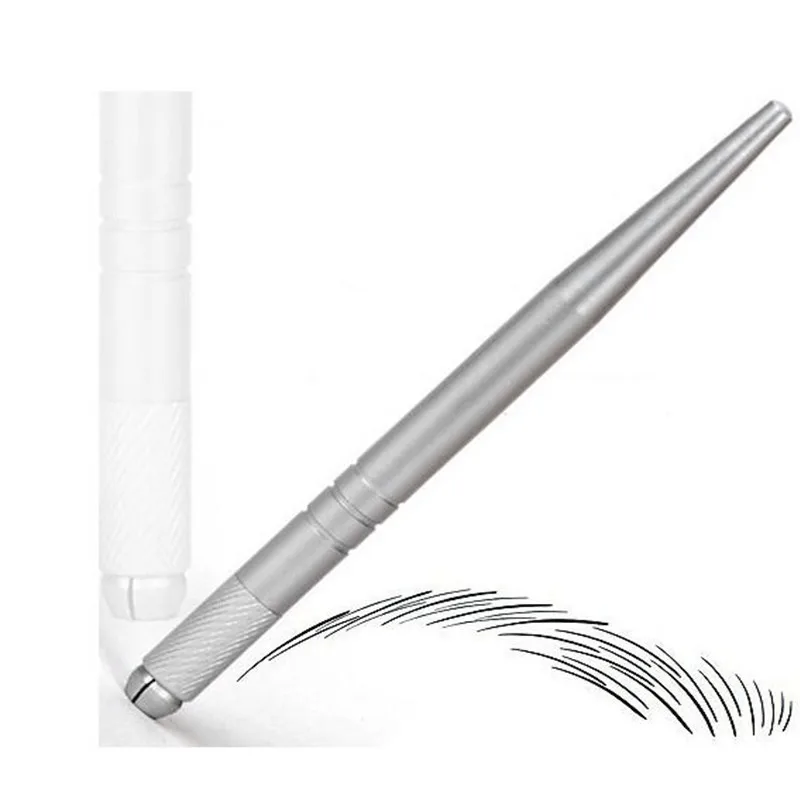100Pcs silver professional permanent makeup pen 3D embroidery makeup manual pen tattoo eyebrow microblade free shipping
100Pcs silver professional permanent makeup pen 3D embroidery makeup manual pen tattoo eyebrow microblade free shipping