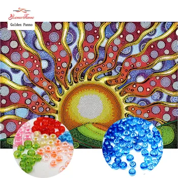 GoldenPanno Needlework DIY bead Cross stitch Embroidery stitch sun picture printed Pattern cross stitching 913
GoldenPanno Needlework DIY bead Cross stitch Embroidery stitch sun picture printed Pattern cross stitching 913