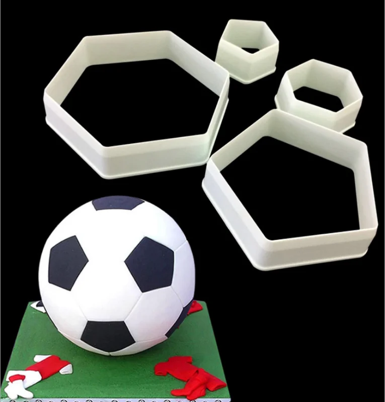 Soccer Ball Sugarcraft Footbal Plastic Fondant Cutter Cake Mold Fondant Mold Fondant Cake Decorating Tools Sugarcraft Bakeware
Soccer Ball Sugarcraft Footbal Plastic Fondant Cutter Cake Mold Fondant Mold Fondant Cake Decorating Tools Sugarcraft Bakeware