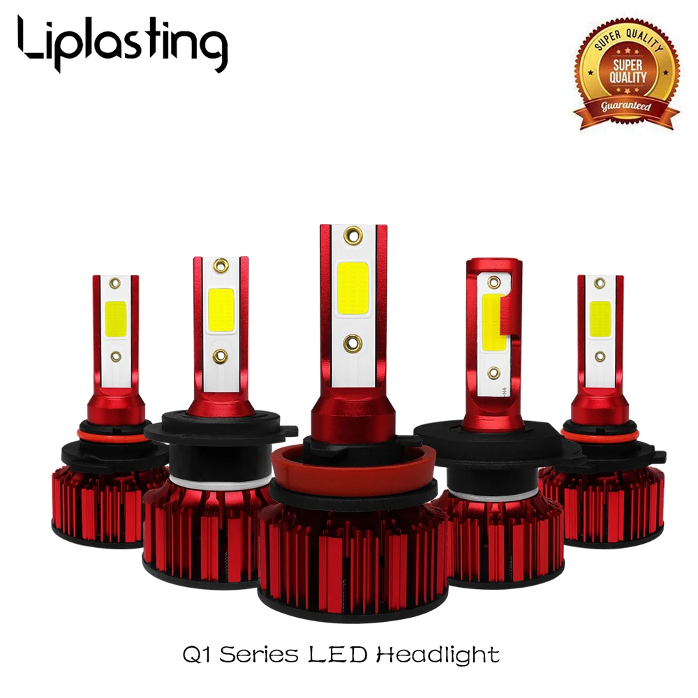 2X Q1 H4 H7 Led Car Headlight H11 9006 9005 8000LM 72W 6000K 12V Car Light Auto Fog Lamp
2X Q1 H4 H7 Led Car Headlight H11 9006 9005 8000LM 72W 6000K 12V Car Light Auto Fog Lamp