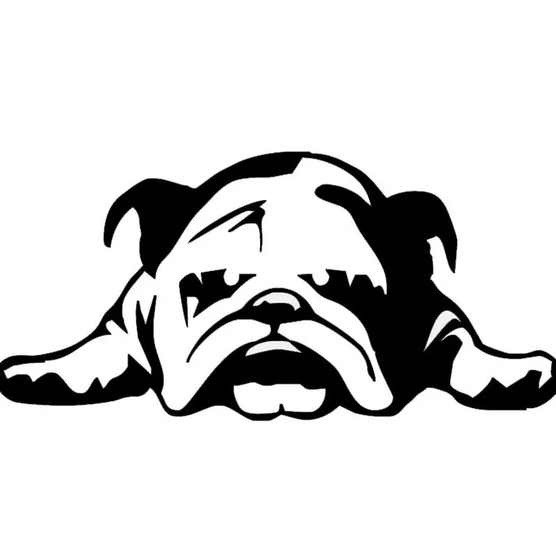 11*23 cm Car Sticker ENGLISH BULLDOG TIRED PUPPY DOG Pattern Car Window Body Auto Waterproof Reflective Decal Decor Black/Silver
11*23 cm Car Sticker ENGLISH BULLDOG TIRED PUPPY DOG Pattern Car Window Body Auto Waterproof Reflective Decal Decor Black/Silver